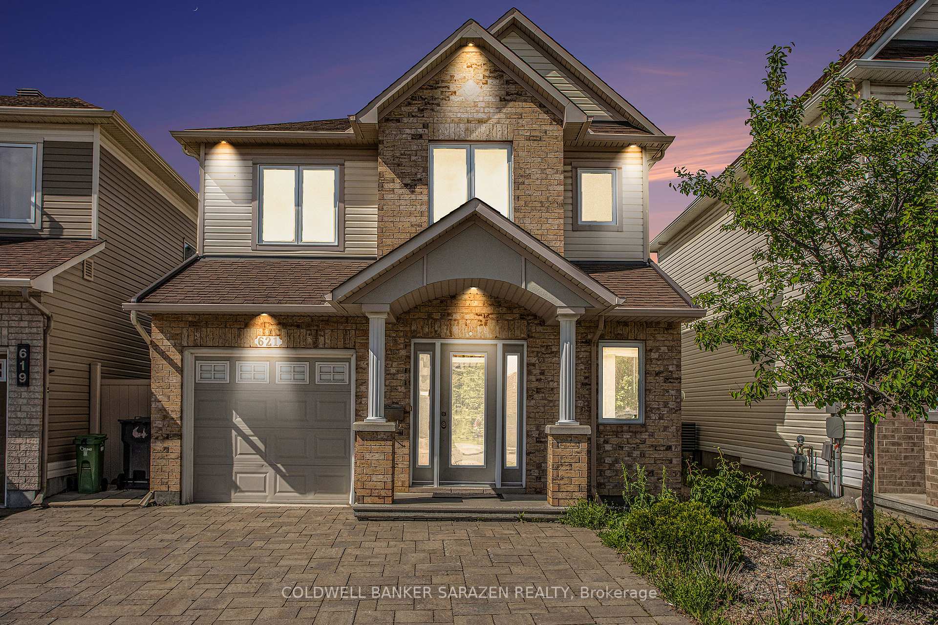 Front of 621 Clearbrook Drive