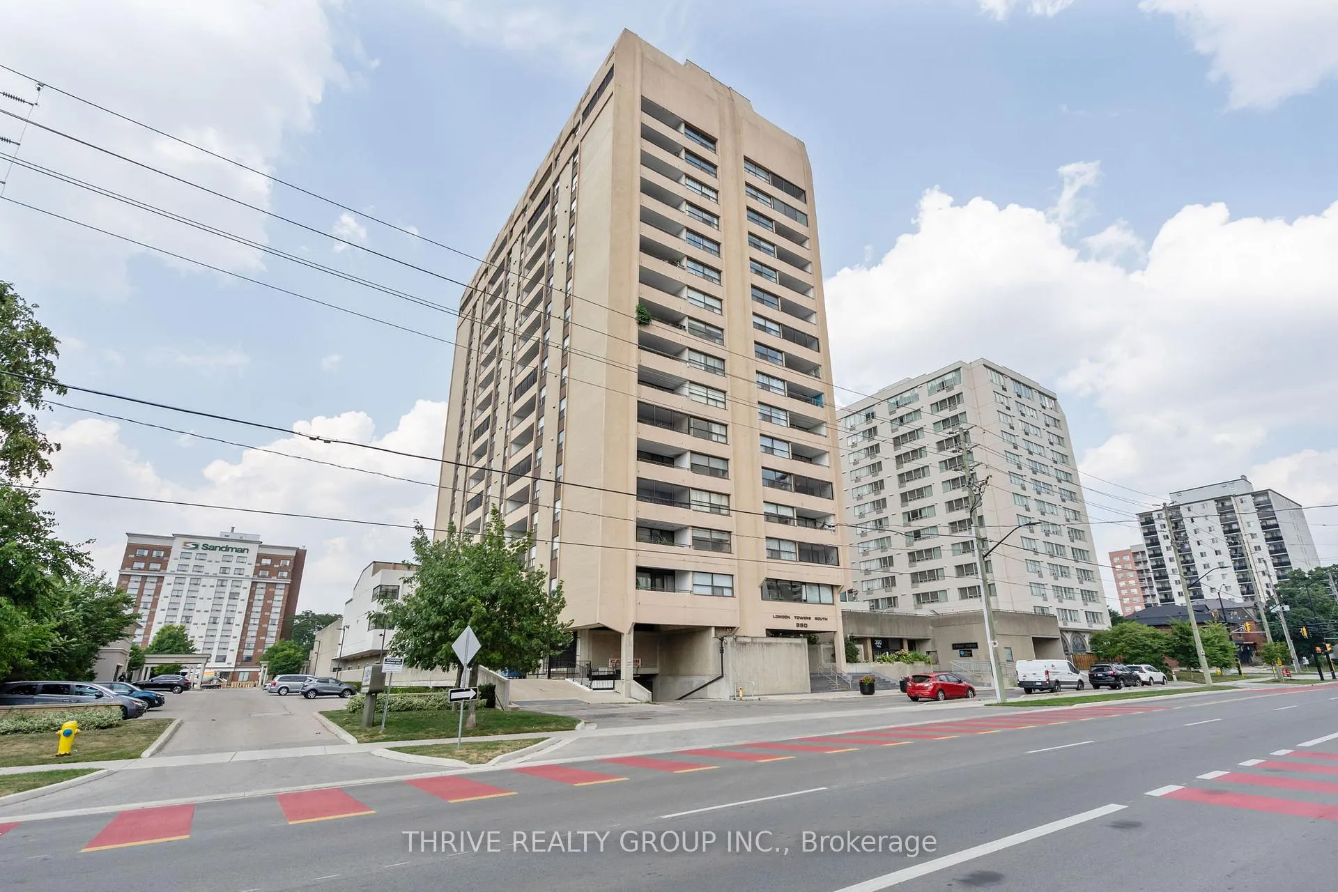 Front of Unit 605, 380 King Street