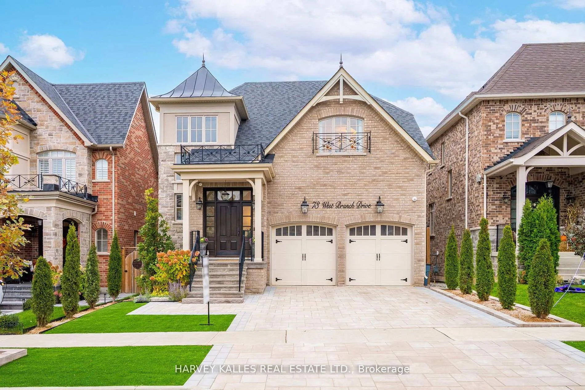 Front of 73 West Branch Drive W