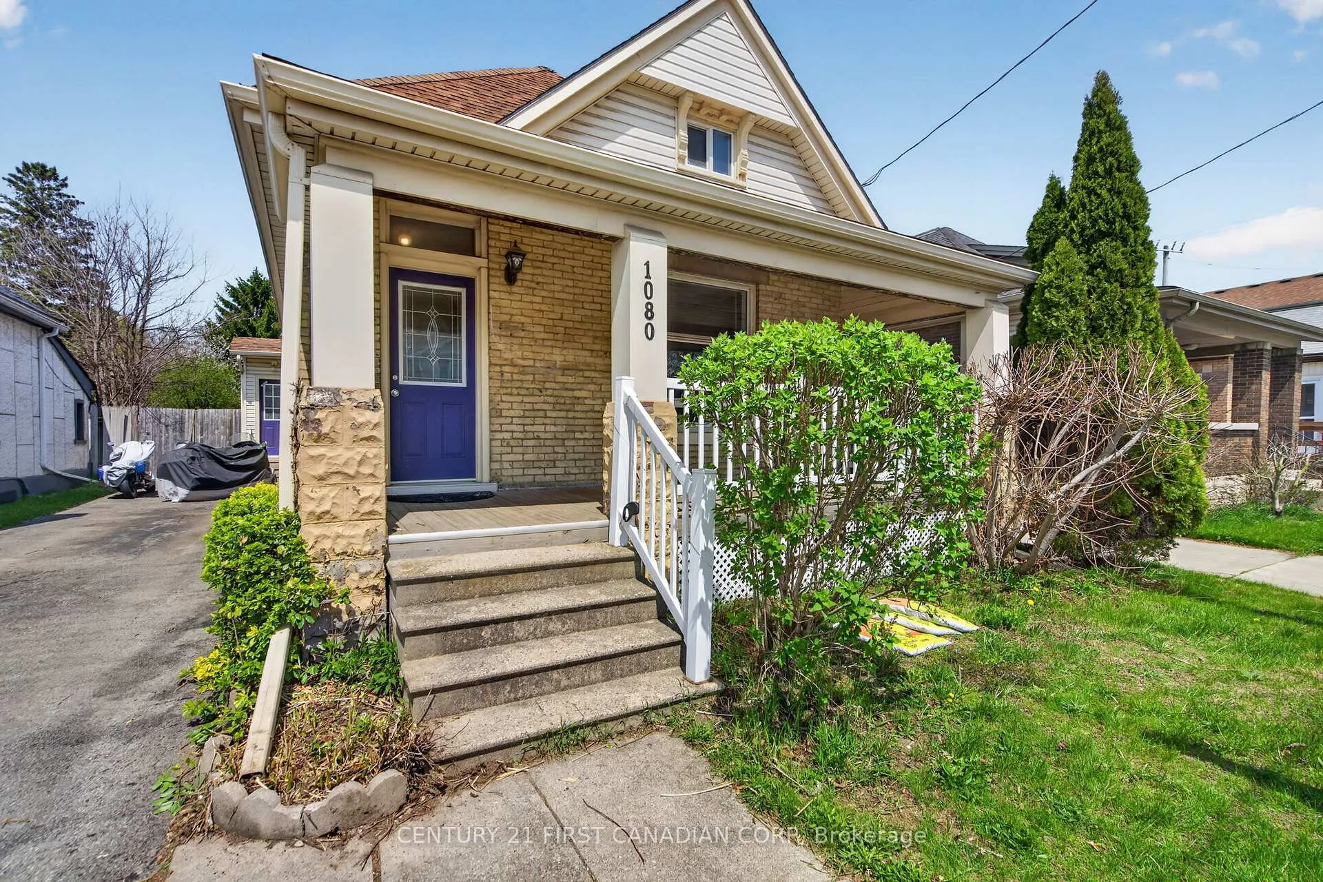 Front of 1080 Trafalgar Street