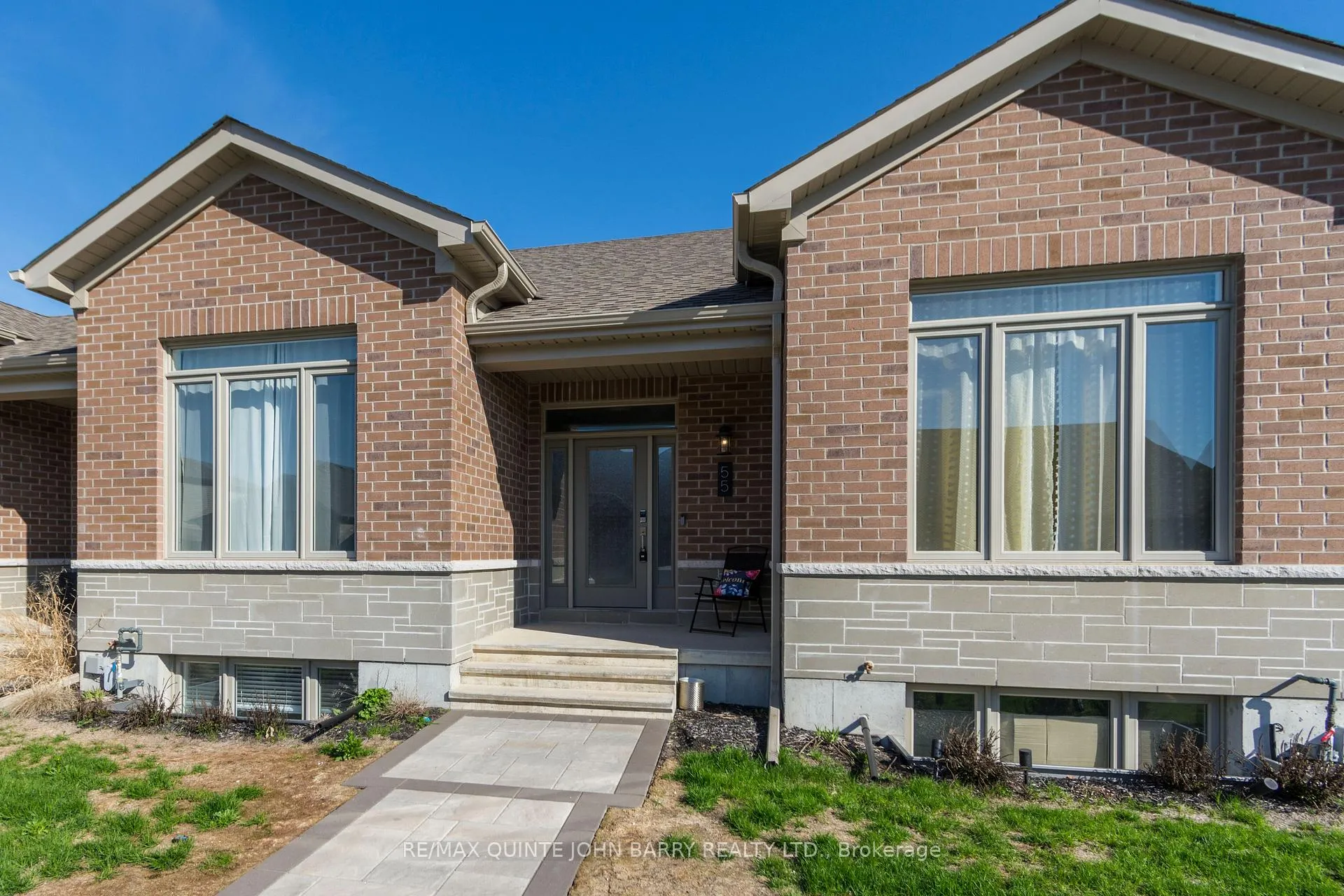 Front of 55 Athabaska Drive