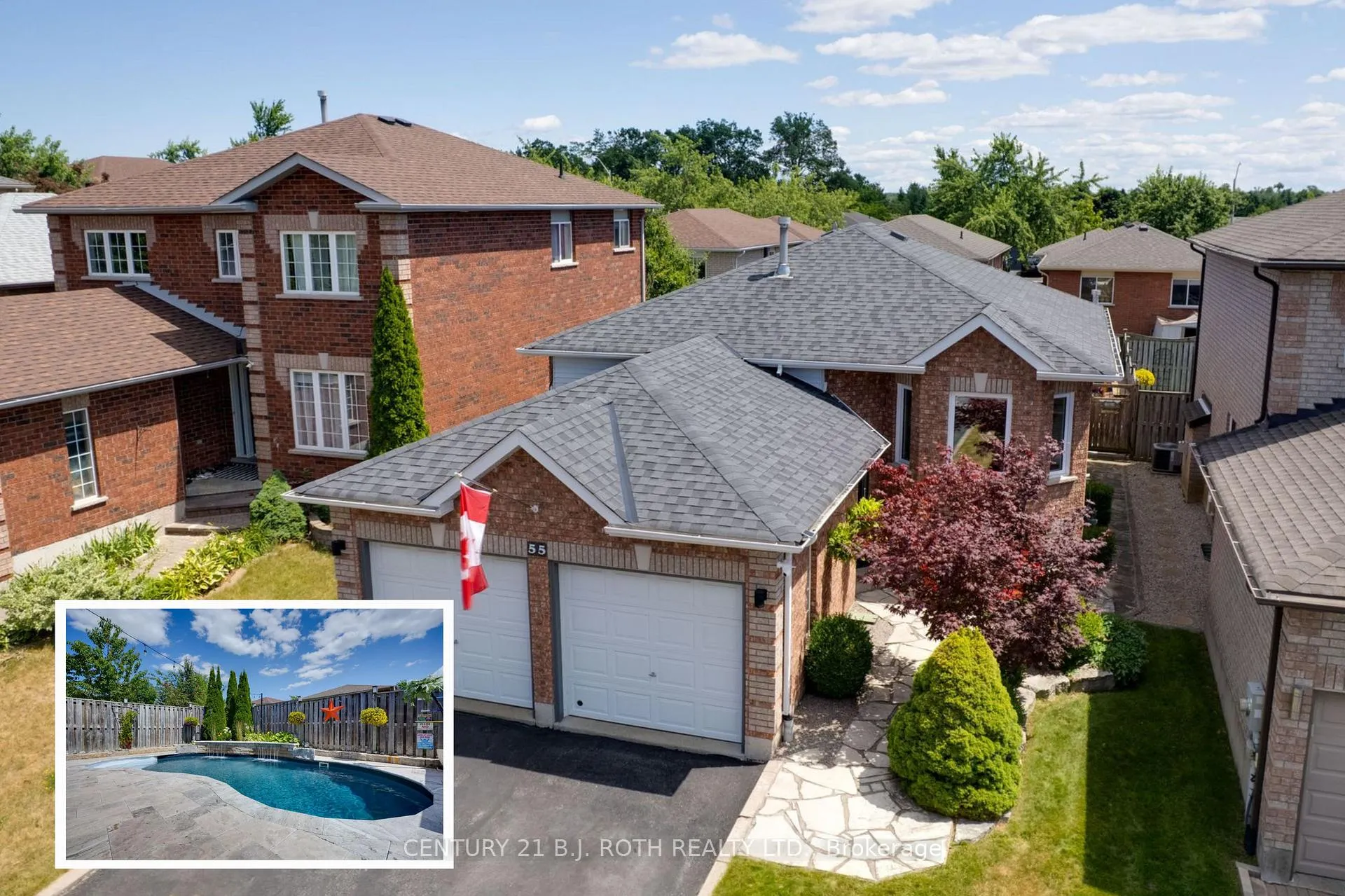 Front of 55 Holly Meadow Road