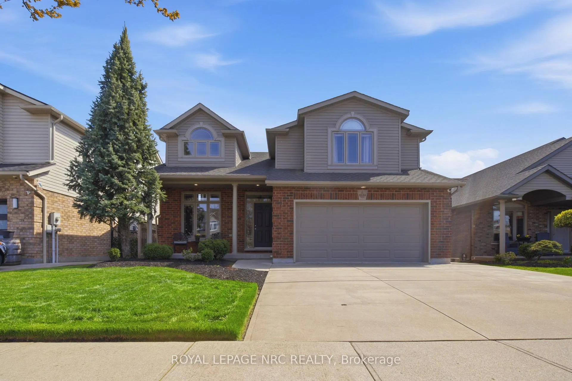 Front of 8684 McGarry Drive