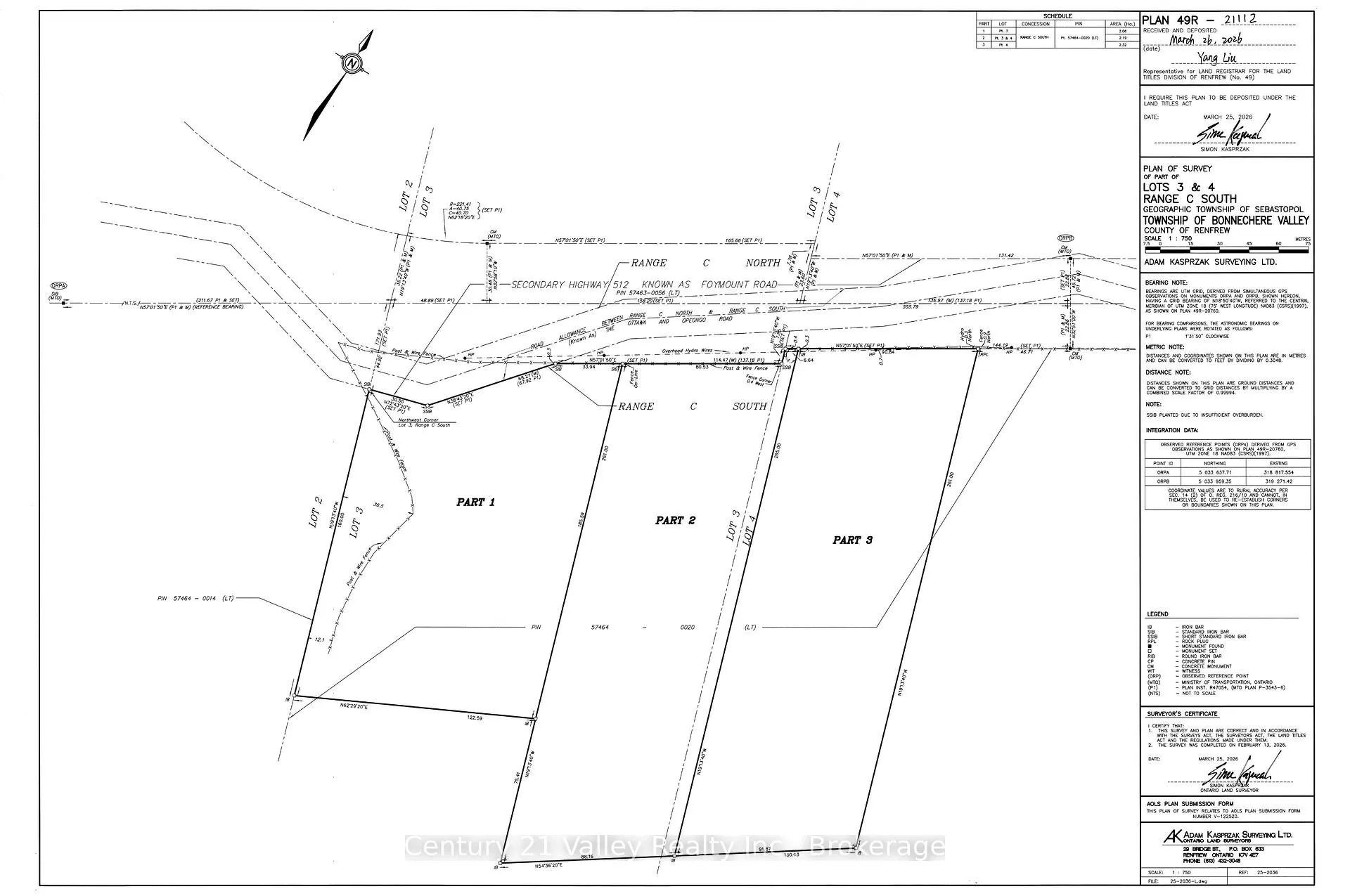 Photo 12 of Lot 2 Foymount Road, Bonnechere Valley, Eganville/Bonnechere Twp — HOMEH