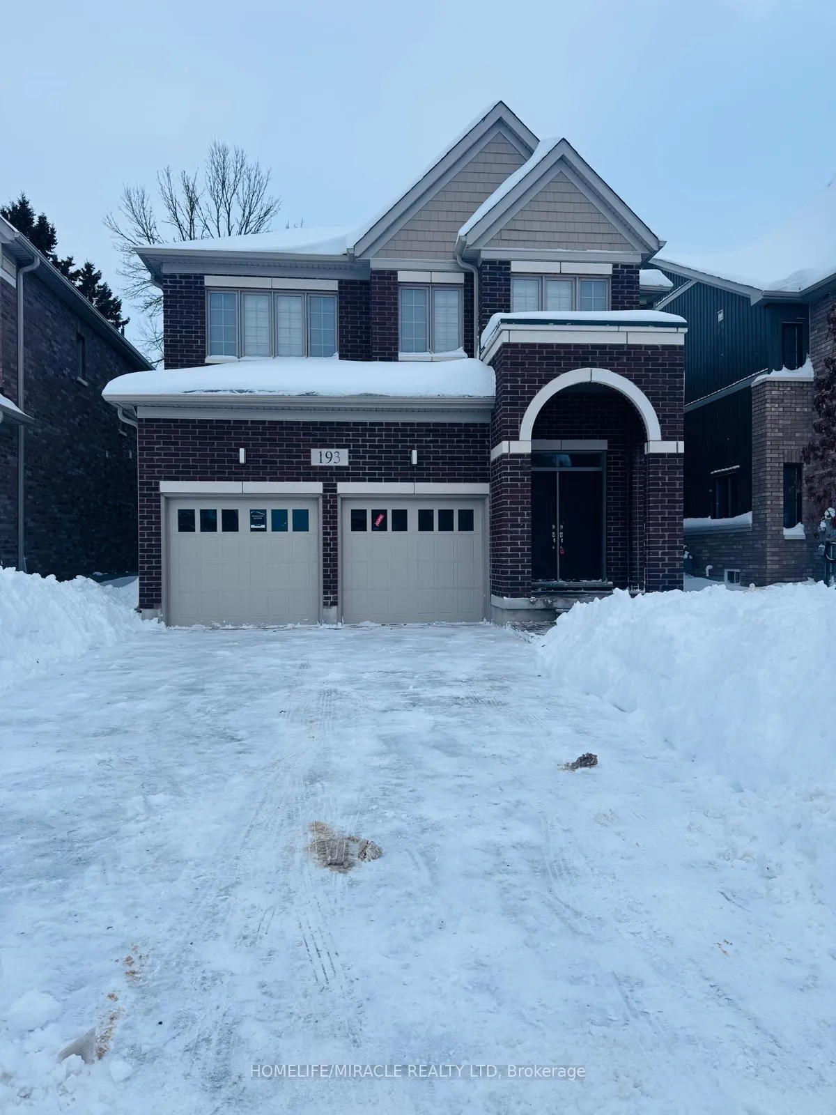Front of 193 Dingman Street