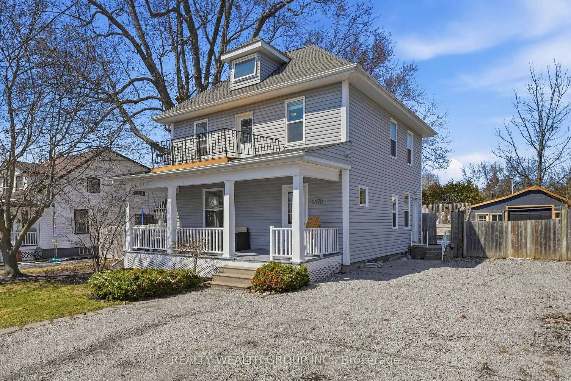 Front of 1678 David Street