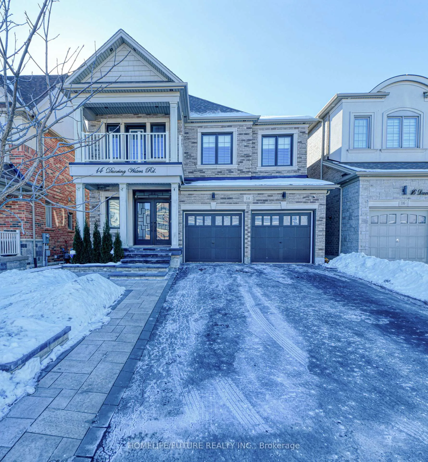 Front of 14 Dancing Waters Road