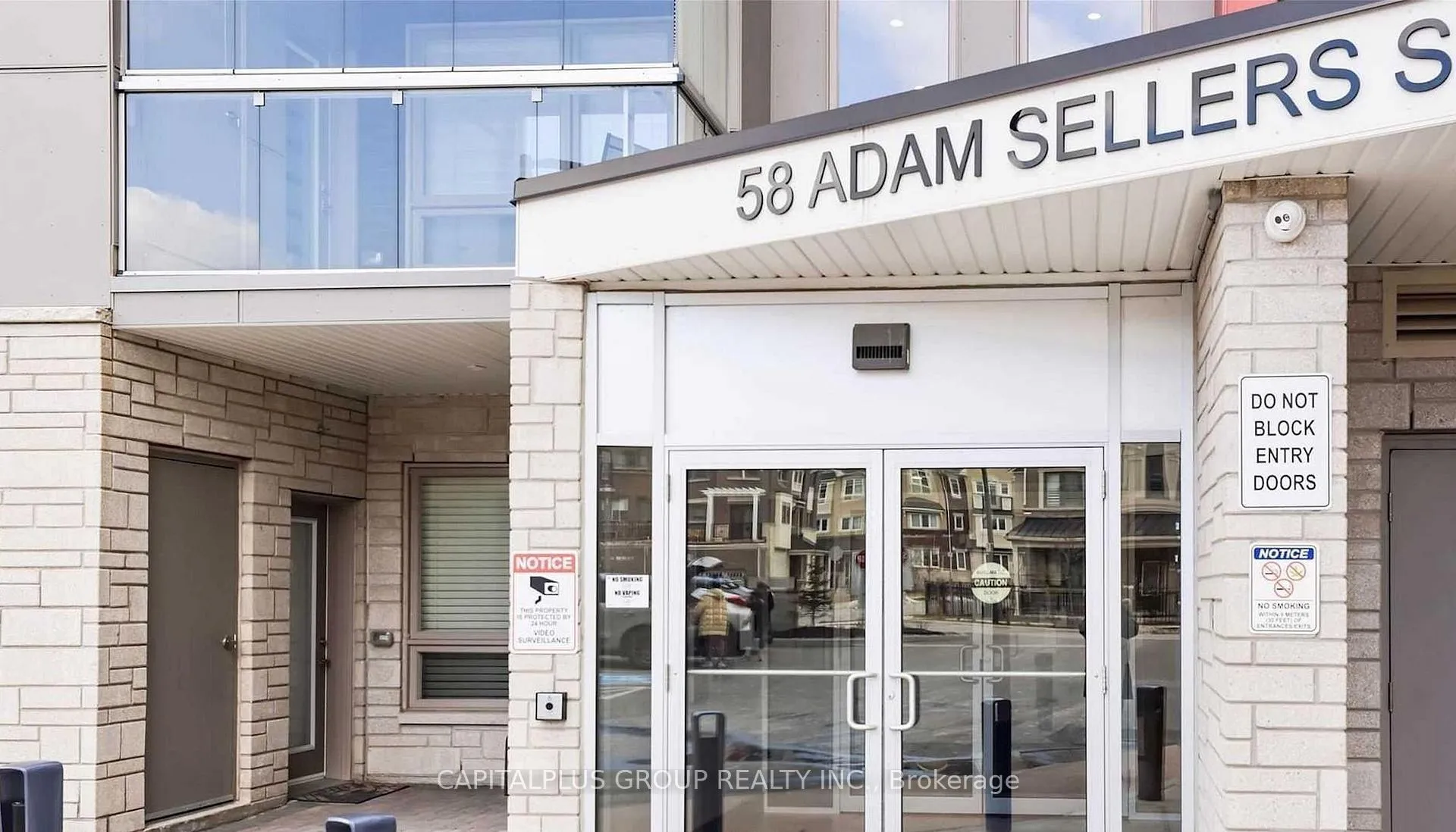 Front of Unit 509, 58 Adam Sellers Street