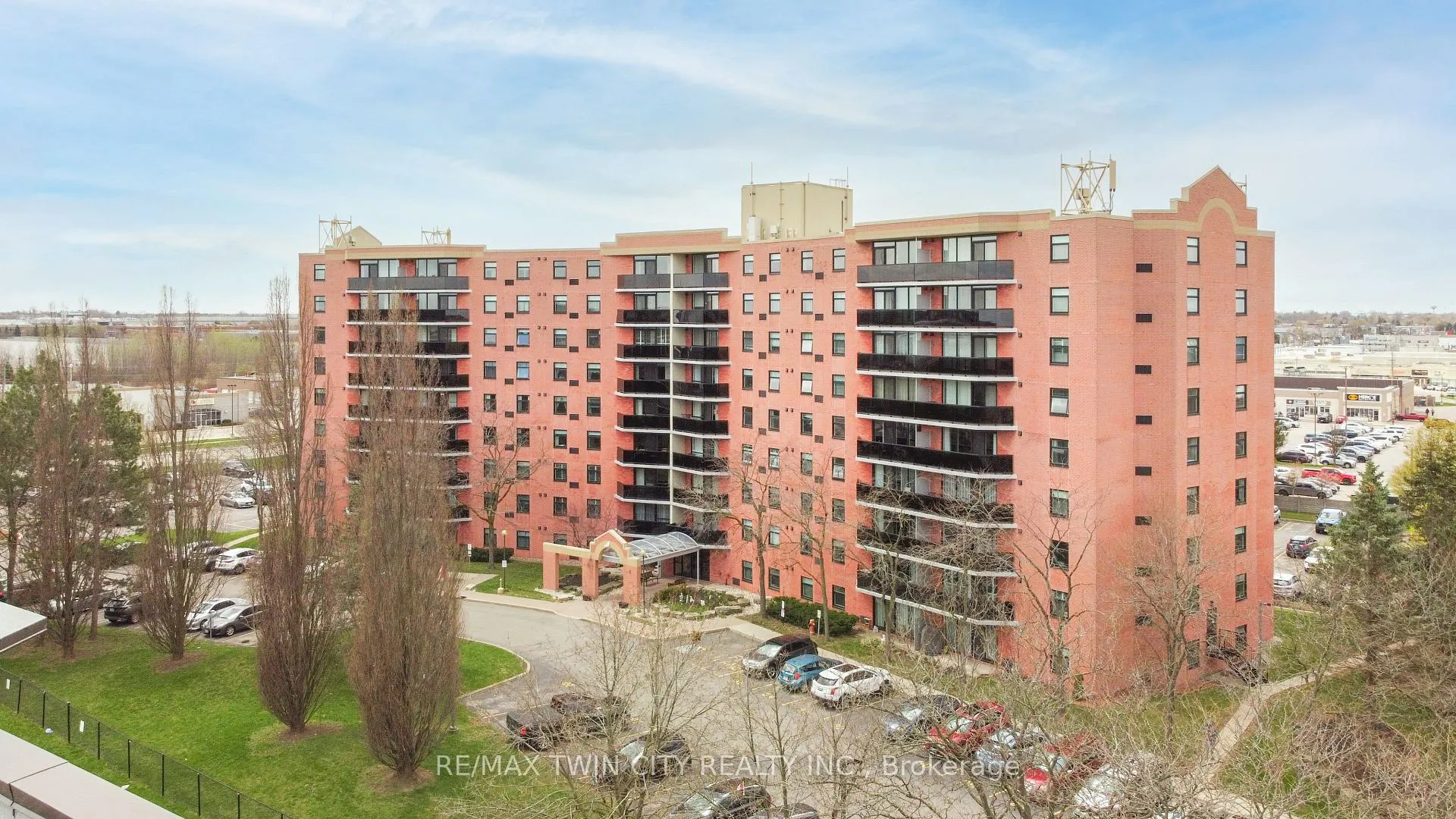 Front of Unit 207, 9 Bonheur Court