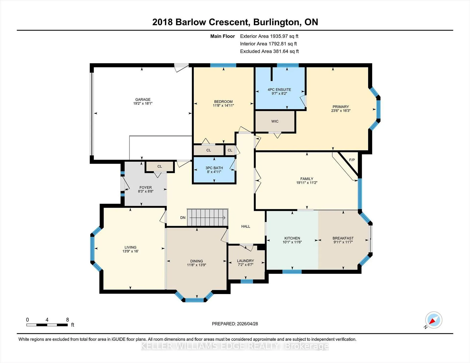 Photo 49 of 2018 Barlow Crescent, Burlington, Brant Hills — HOMEH