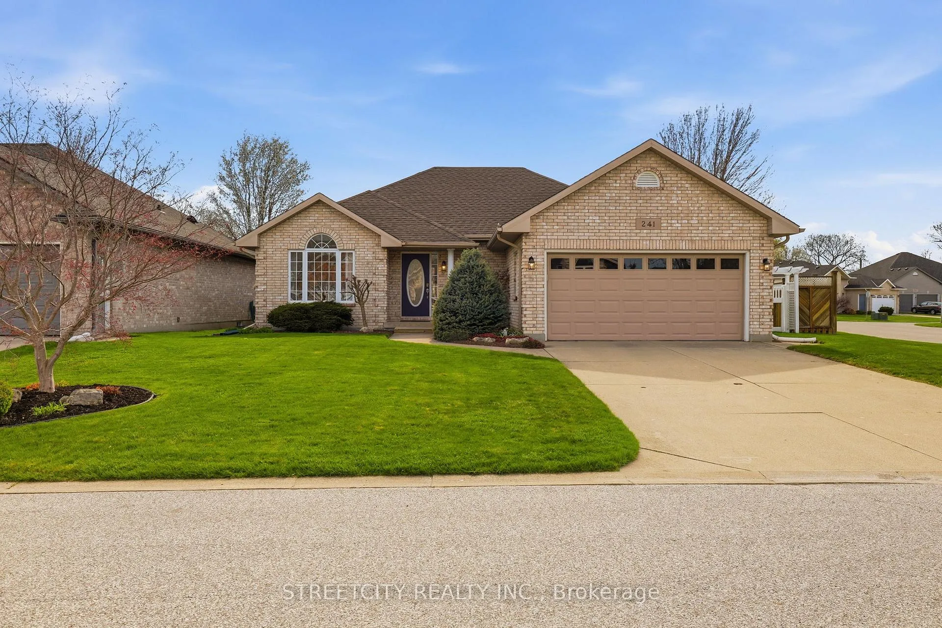 Front of 241 Canadore Court