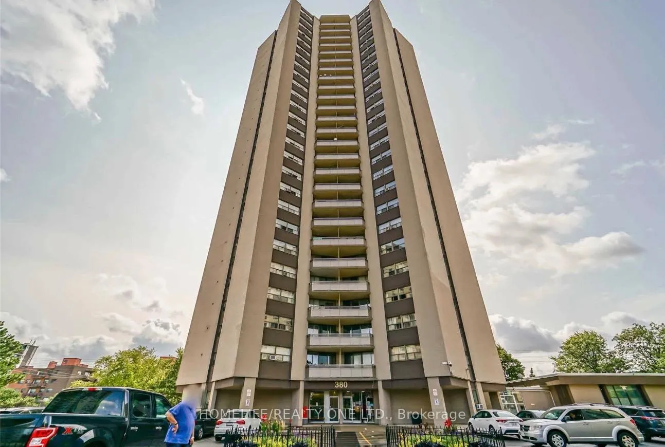 Front of Unit 1502, 380 Dixon Road N