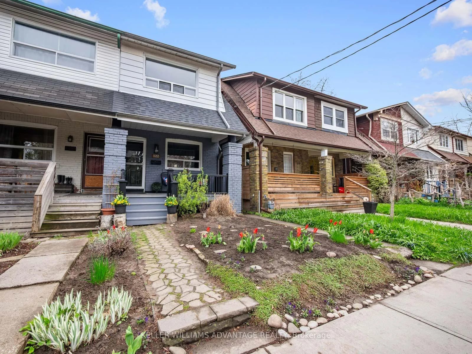 Front of 122 Woodfield Road