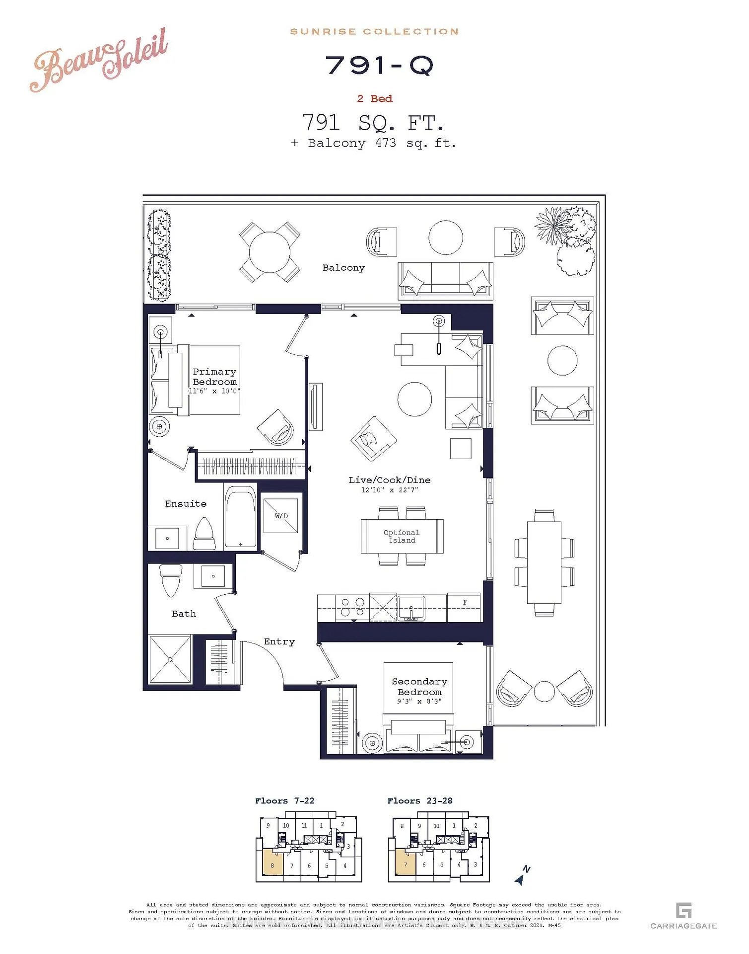 Photo 3 of Unit 1308, 2075 Lakeshore Road, Burlington, Brant — HOMEH