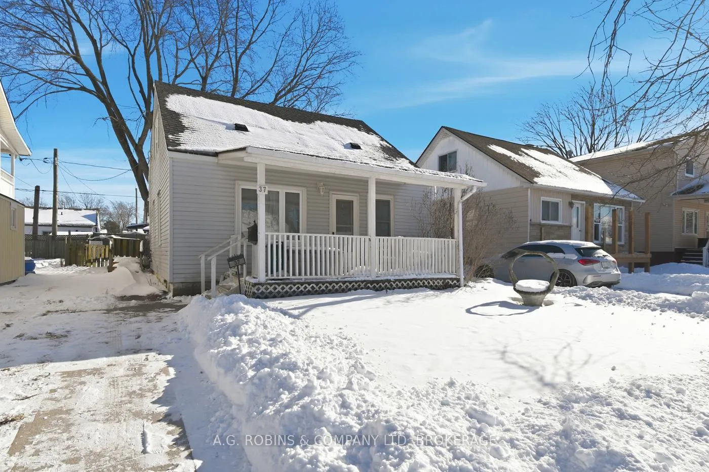 Front of 37 McNaughton Road