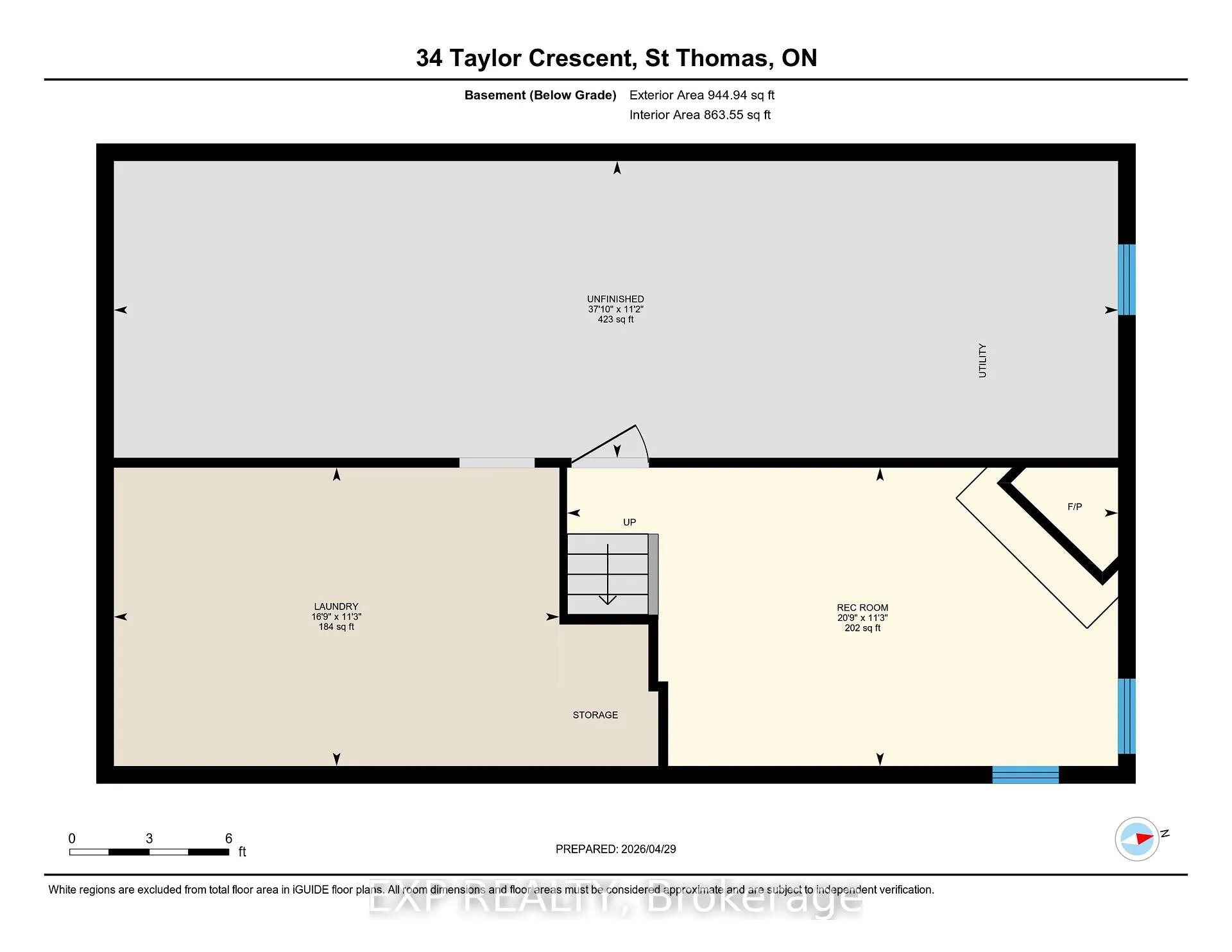 Photo 47 of 34 Taylor Crescent, St. Thomas — HOMEH