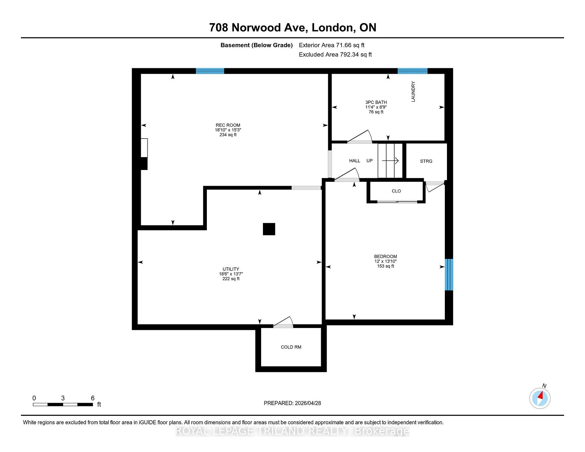Photo 31 of 708 Norwood Avenue, London, East A — HOMEH