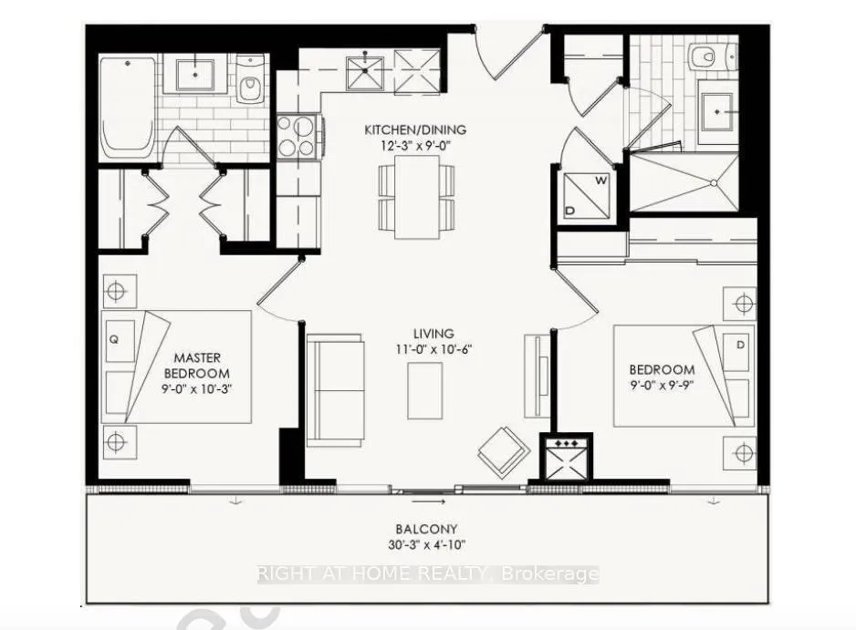 Photo 7 of Unit 1514, 120 Varna Drive, Toronto, Englemount-Lawrence — HOMEH