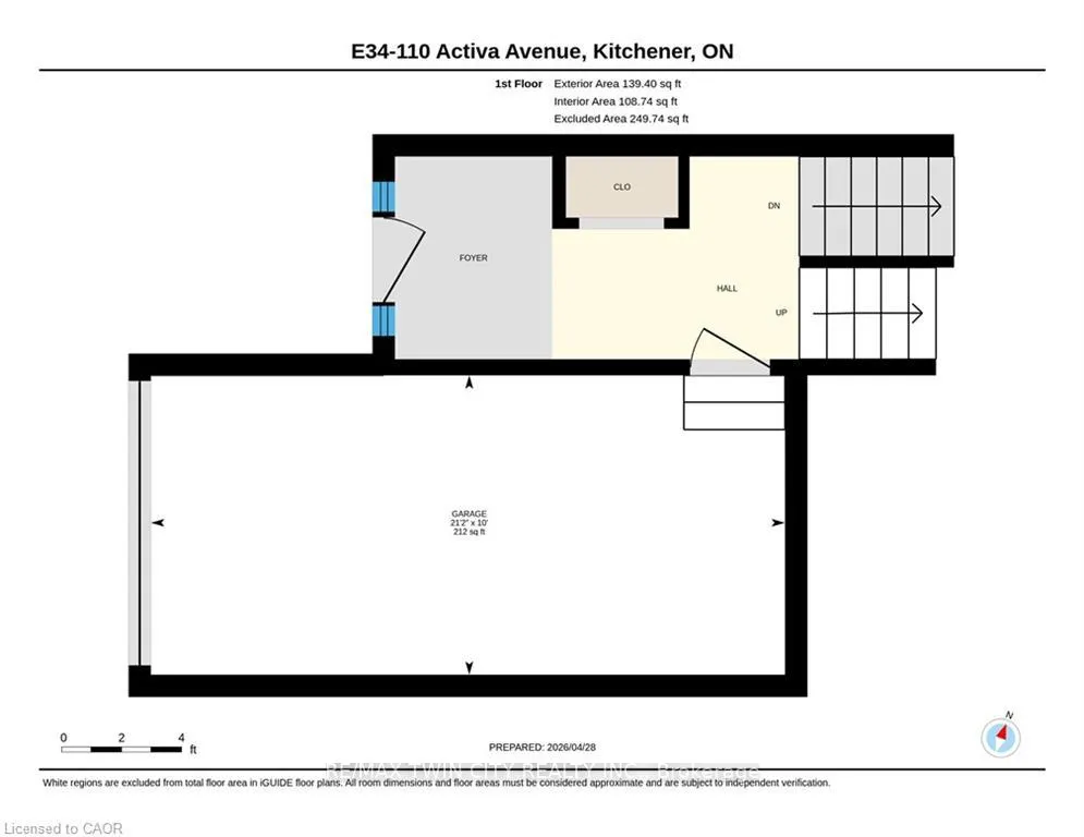 Photo 24 of Unit E34, 110 Activa Avenue, Kitchener — HOMEH