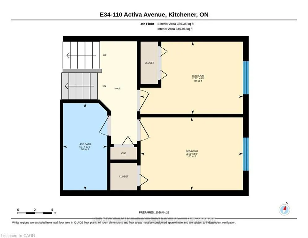 Photo 27 of Unit E34, 110 Activa Avenue, Kitchener — HOMEH