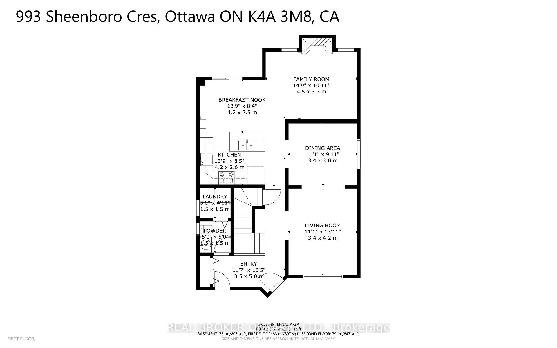 Photo 11 of 993 Sheenboro Crescent, Ottawa, Fallingbrook/Pineridge — HOMEH