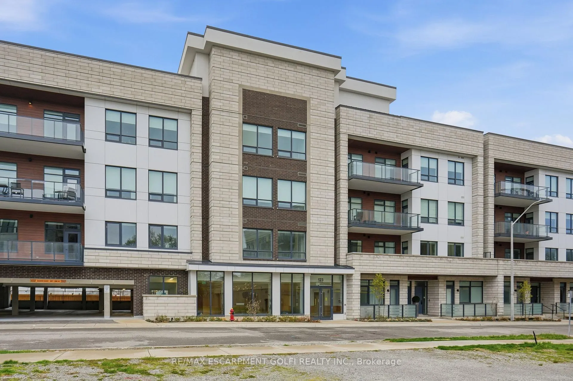 Front of Unit 409, 123 Maurice Drive