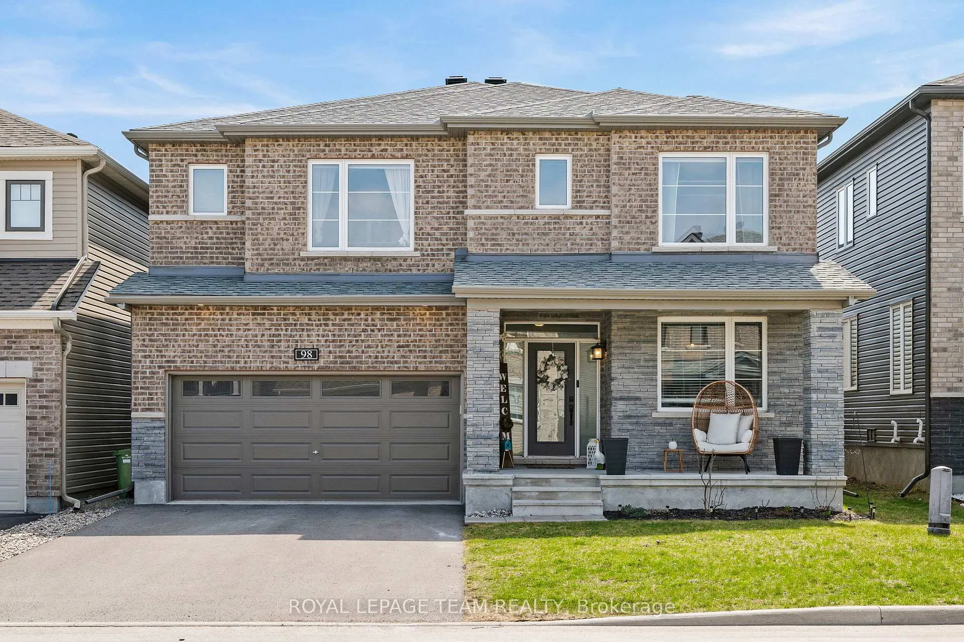 Photo 1 of 98 Ralph Erfle Way, Ottawa, Barrhaven - Half Moon Bay — HOMEH