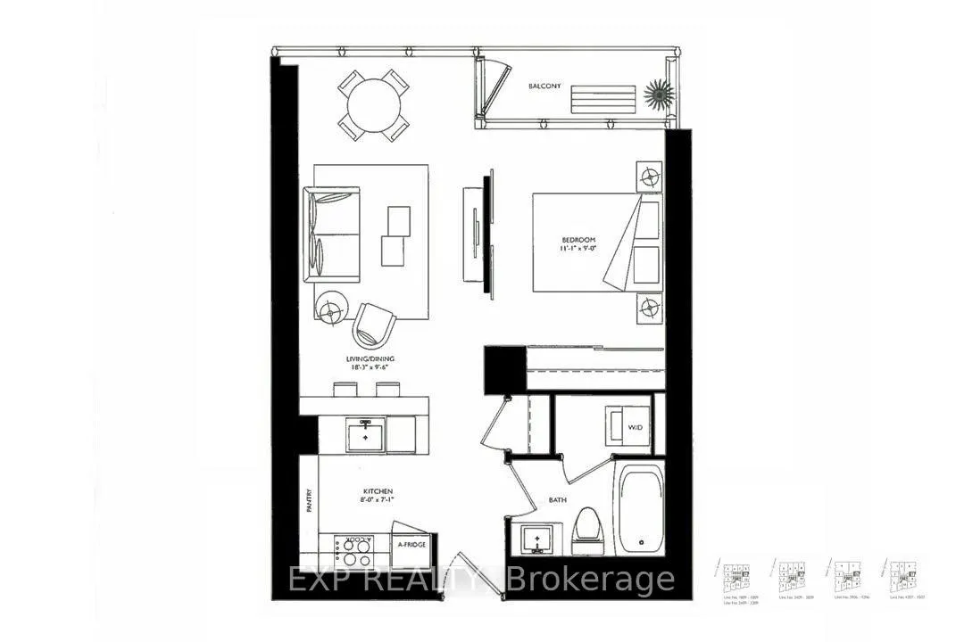 Photo 16 of Unit 3611, 8 The Esplanade, Toronto, Waterfront Communities — HOMEH