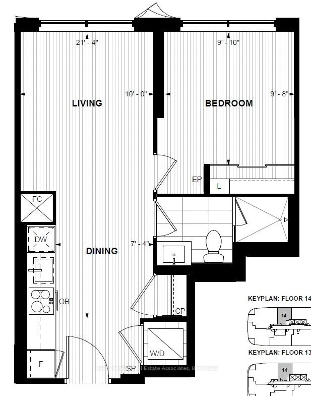 Photo 18 of Unit 1914, 25 Cordova Avenue, Etobicoke, Islington-City Centre West — HOMEH