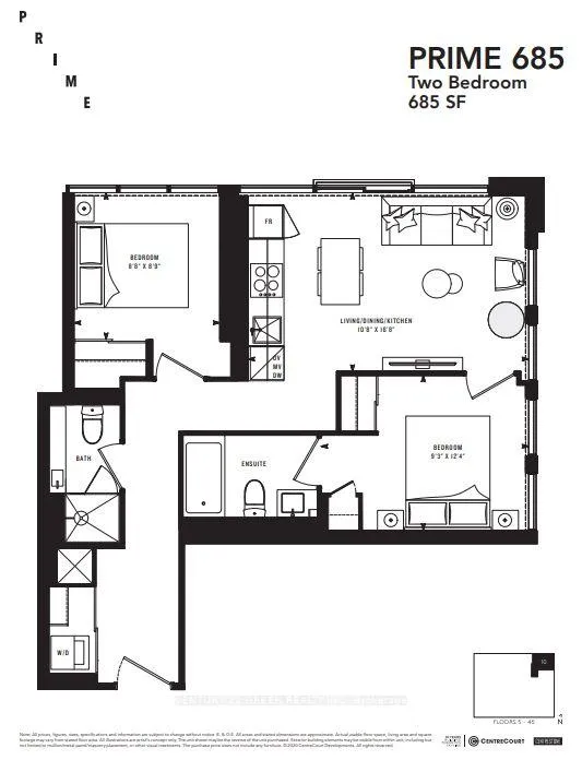 Photo 3 of Unit 2710, 319 Jarvis Street, Toronto, Moss Park — HOMEH