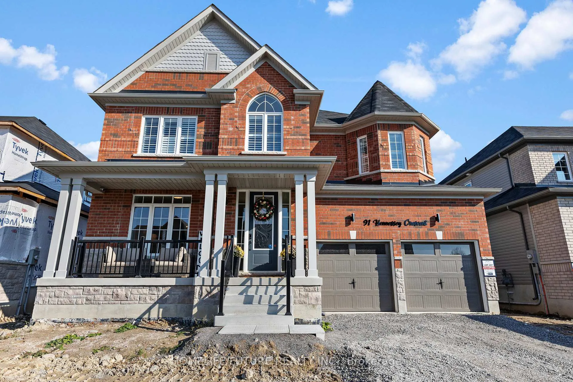 Front of 91 Hennessey Crescent