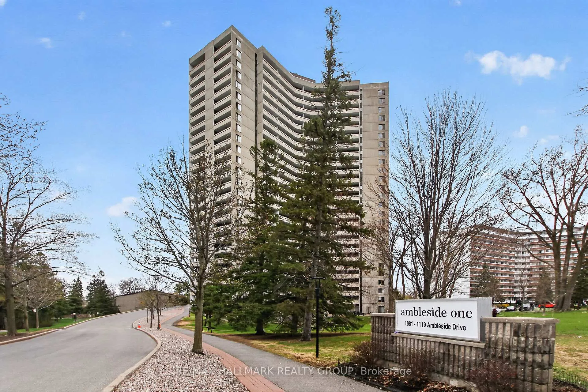 Front of Unit 1210, 1081 Ambleside Drive
