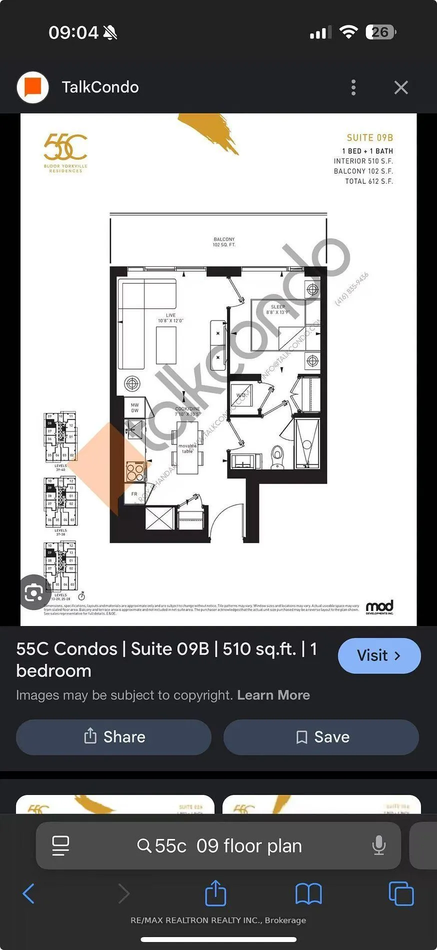 Photo 7 of Unit 2409, 55 Charles Street E, Toronto, Church-Yonge Corridor — HOMEH