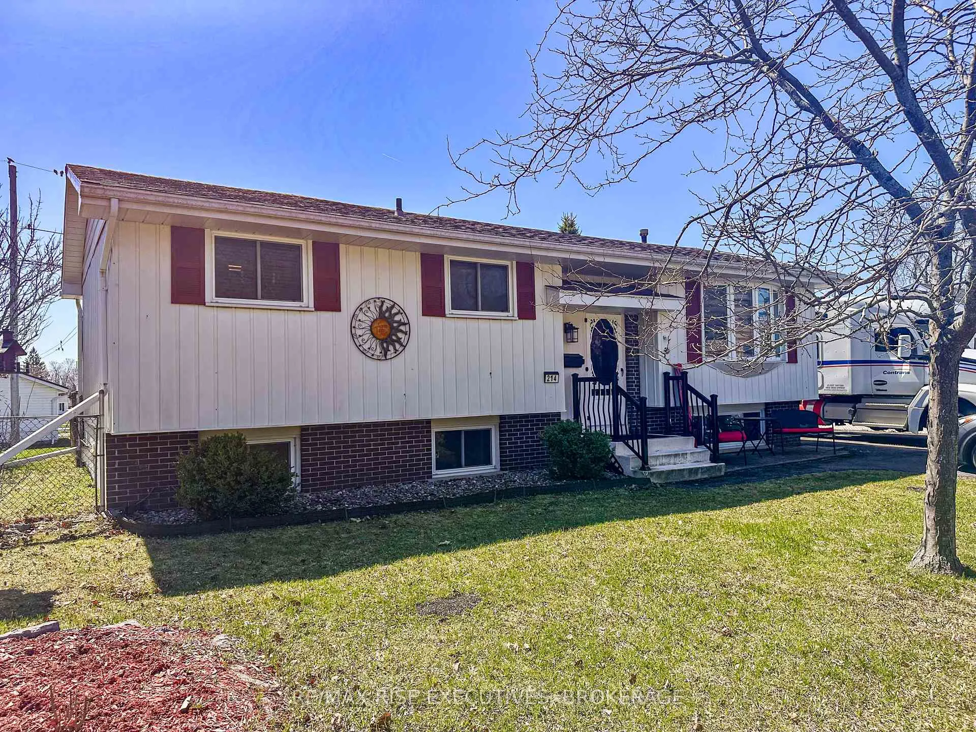 Front of 214 Amherst Drive