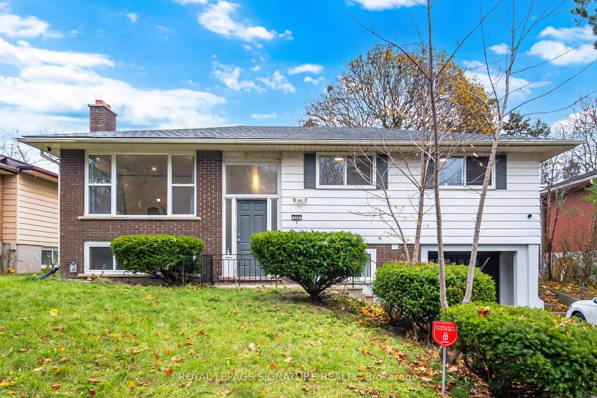 Front of 406 Tamarack Drive