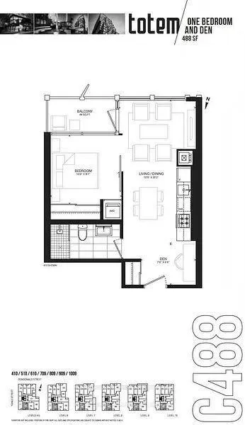 Photo 2 of Unit 809, 17 Dundonald Street, Toronto, Church-Yonge Corridor — HOMEH