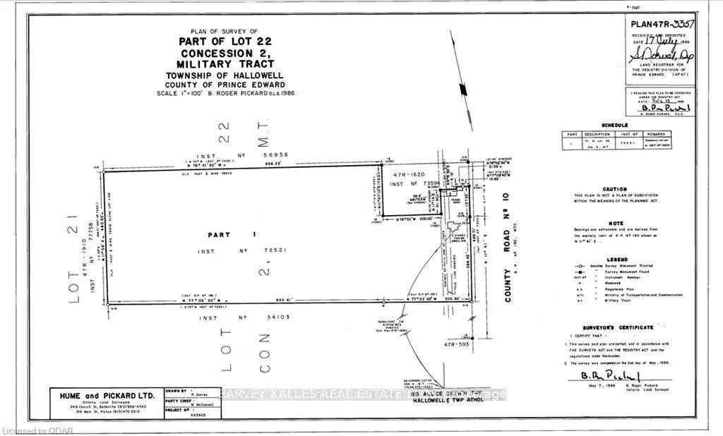 Photo 1 of 506 County Rd 10, Prince Edward County, Hallowell Ward — HOMEH