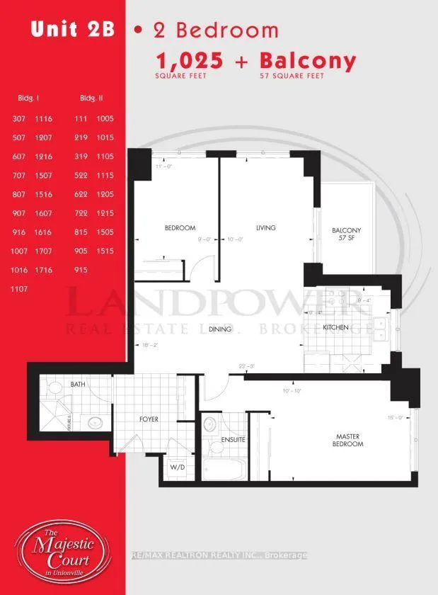 Photo 3 of Unit 1505, 50 Clegg Rd, Markham, Unionville — HOMEH