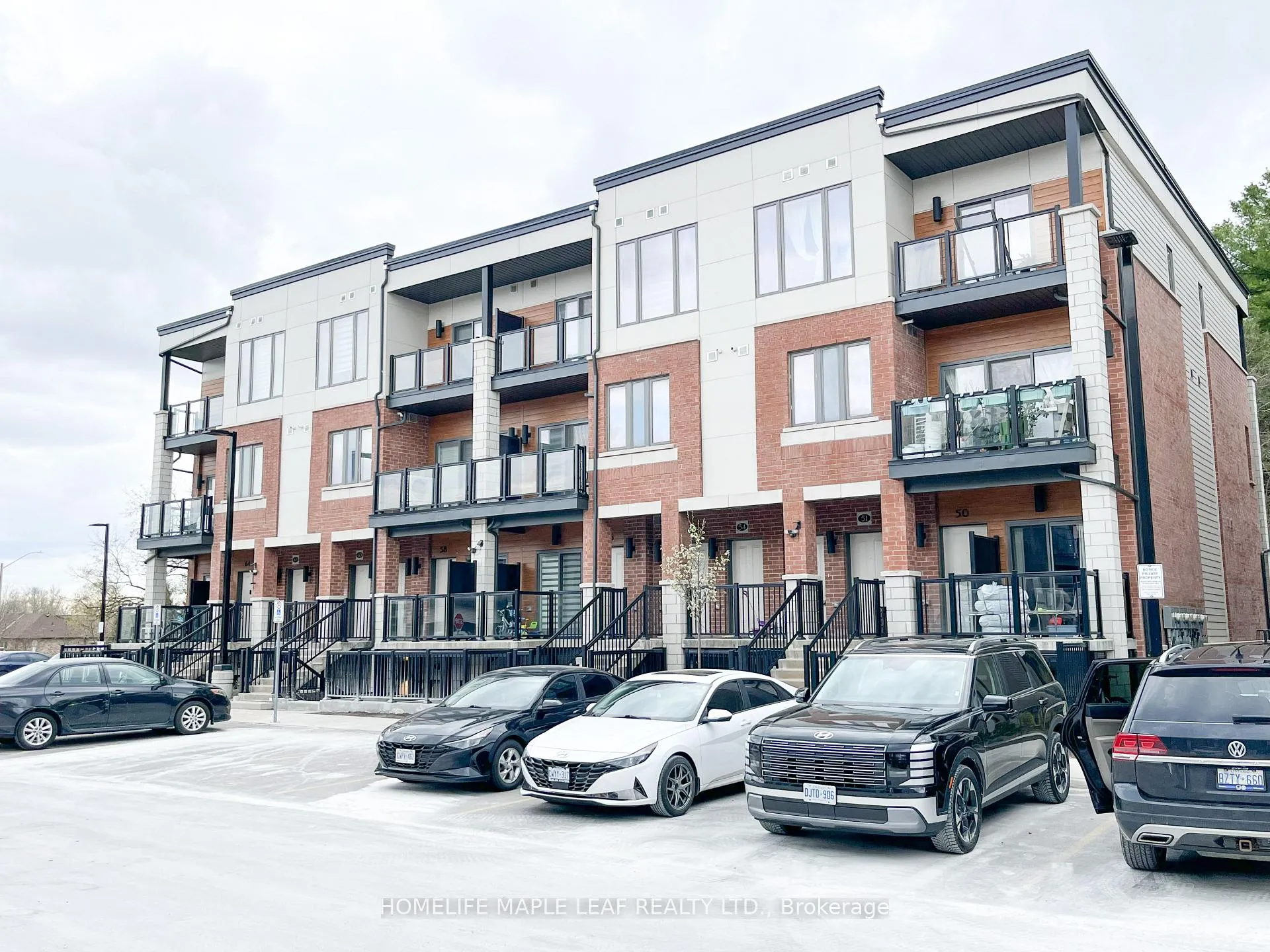 Front of Unit D-50, 25 Isherwood Avenue