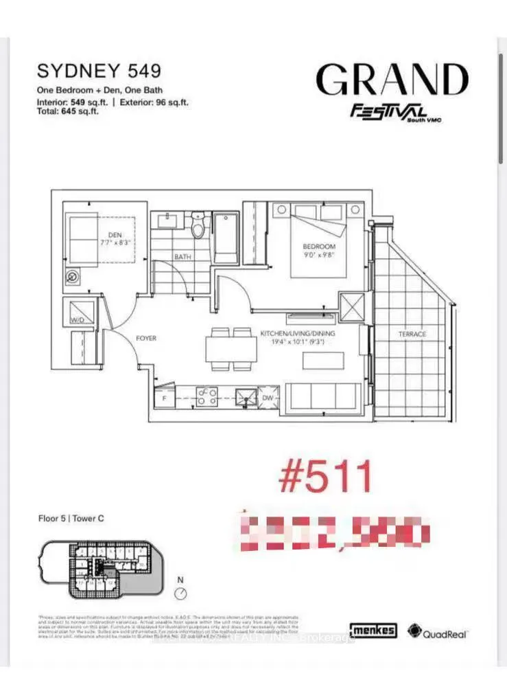 Photo 6 of Unit 511, 8 Interchange Way, Vaughan, Vaughan Corporate Centre — HOMEH