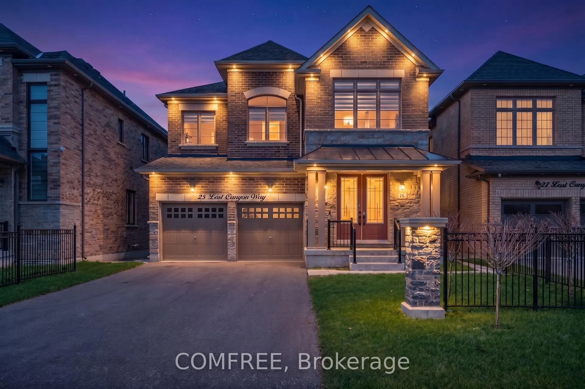 Photo 1 of 25 Lost Canyon Way, Brampton, Credit Valley — HOMEH