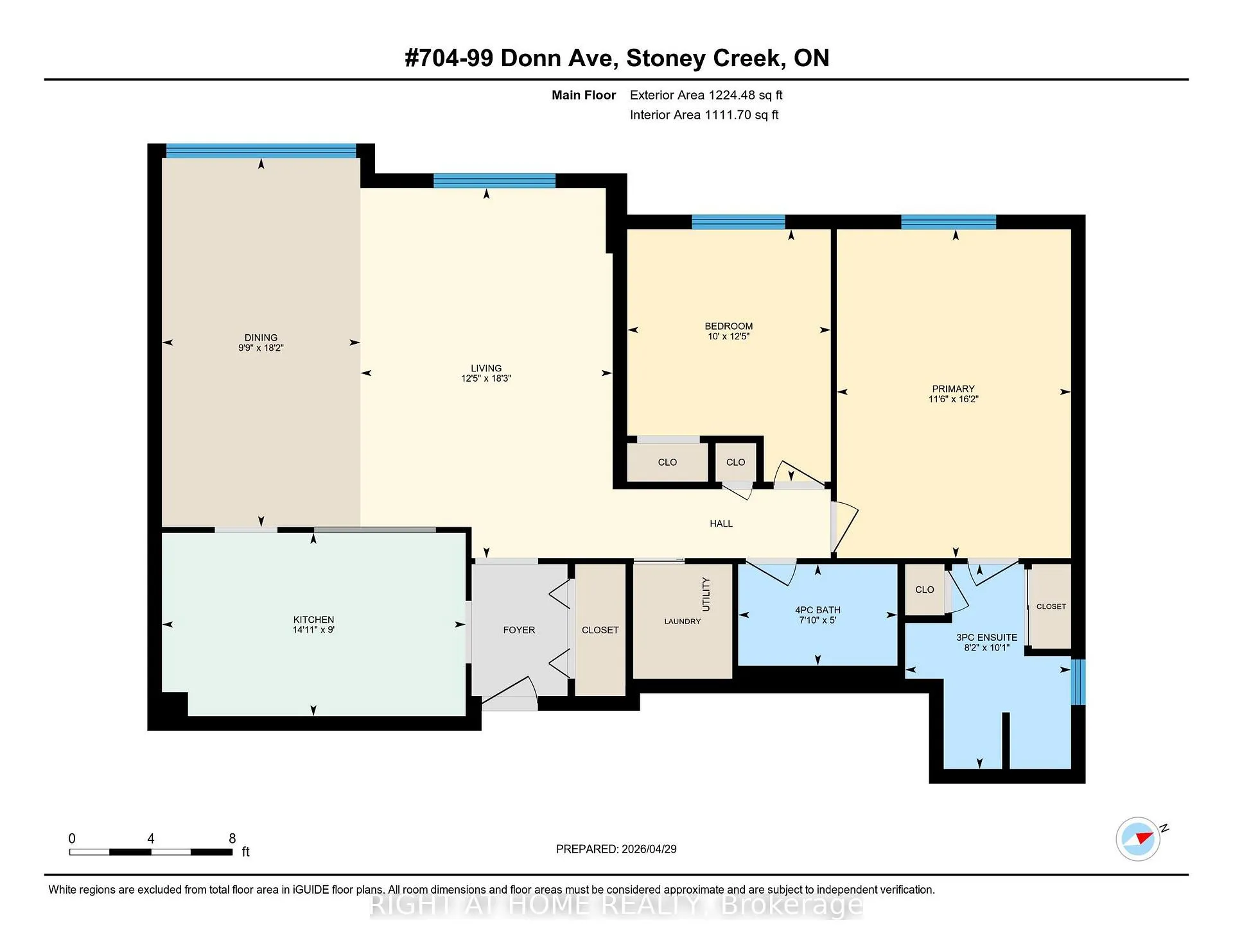 Photo 19 of Unit 704, 99 Donn Avenue, Hamilton, Stoney Creek — HOMEH