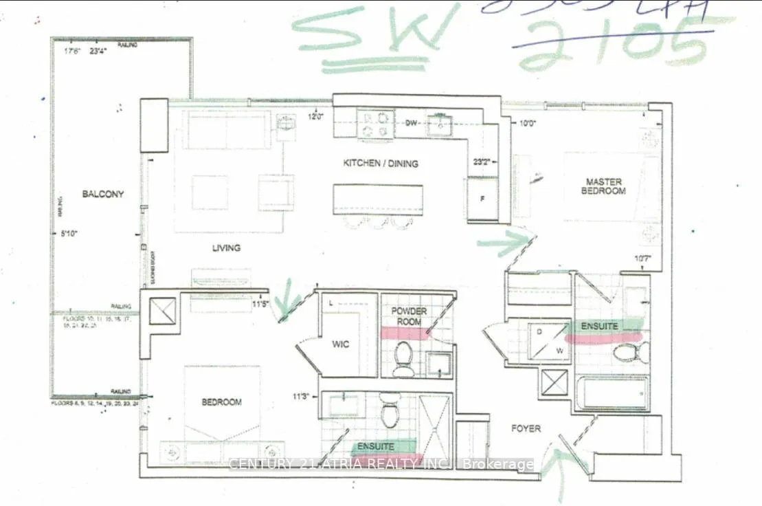 Photo 31 of Unit 2305, 27 Korda Gate, Vaughan, Vellore Village — HOMEH