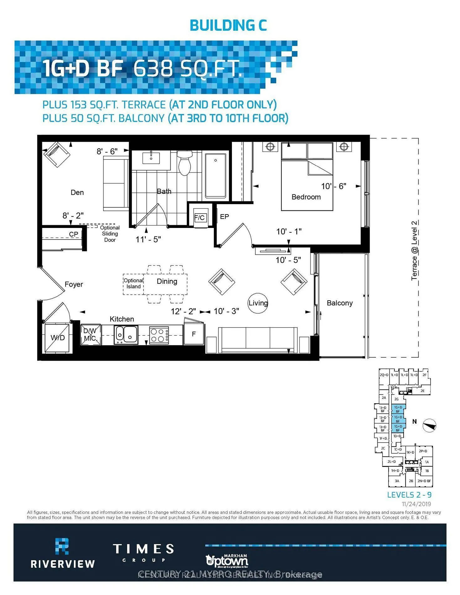 Photo 3 of Unit 227, 38 Water Walk Drive, Markham, Unionville — HOMEH