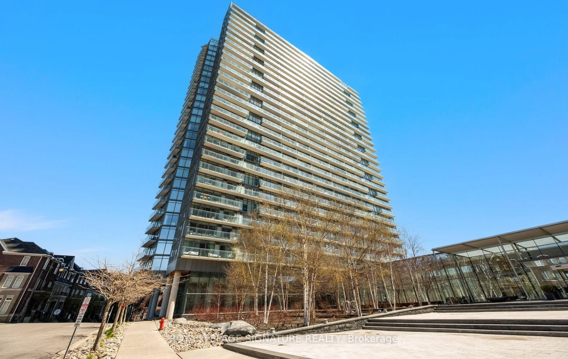 Front of Unit 1704, 103 The Queensway Avenue