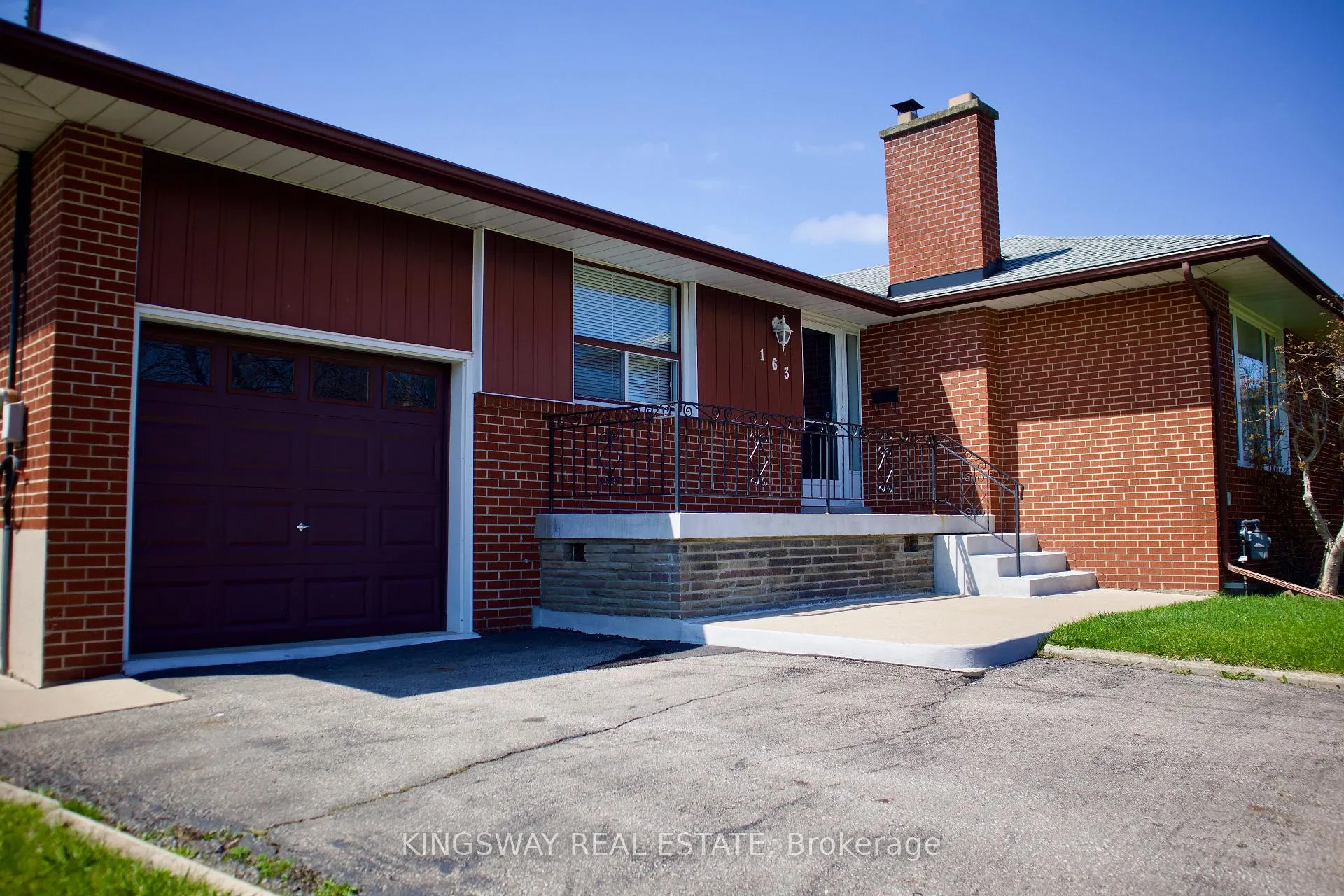 Front of 163 Floradale Drive