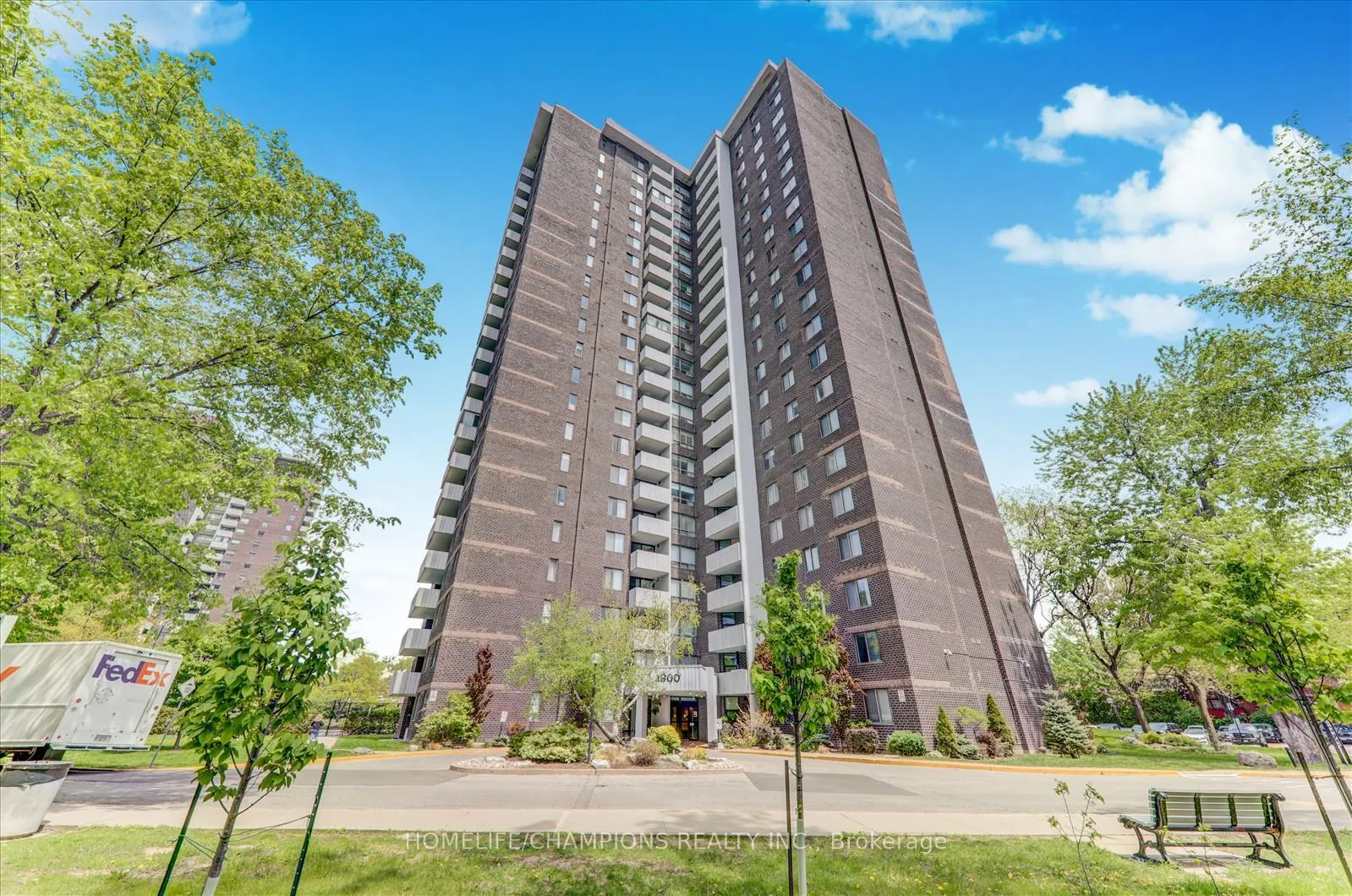 Front of Unit 2303, 1900 Sheppard Avenue E