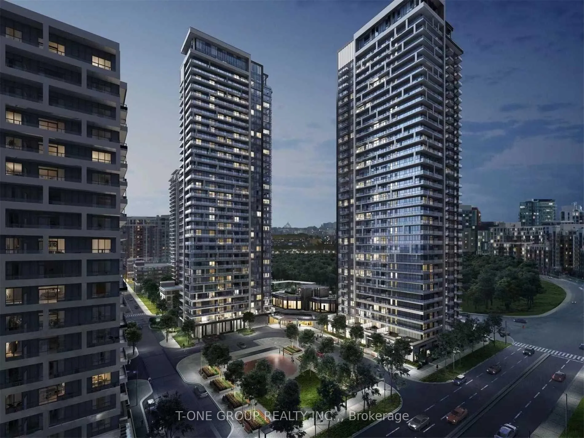 Front of Unit 1607, 18 Water Walk Drive