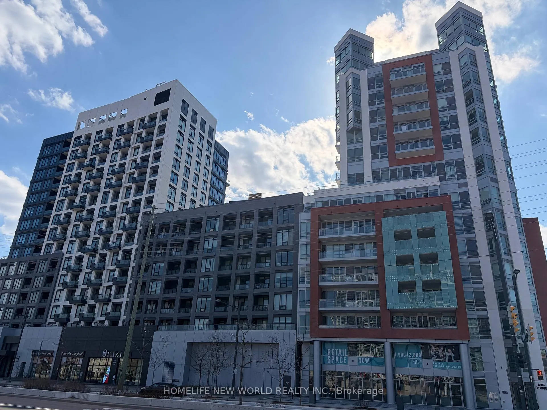 Front of Unit 415, 8888 Yonge Street