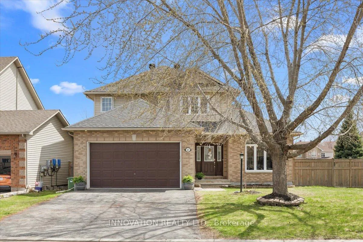 Photo 1 of 63 Cinnabar Way, Ottawa, Stittsville (Central) — HOMEH